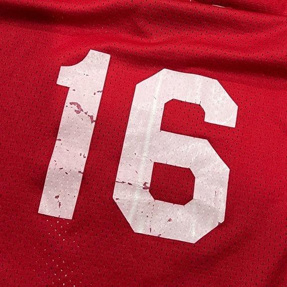 Vintage Industrial Standard Red Club Sports Hockey Jersey - Picture 5 of 7